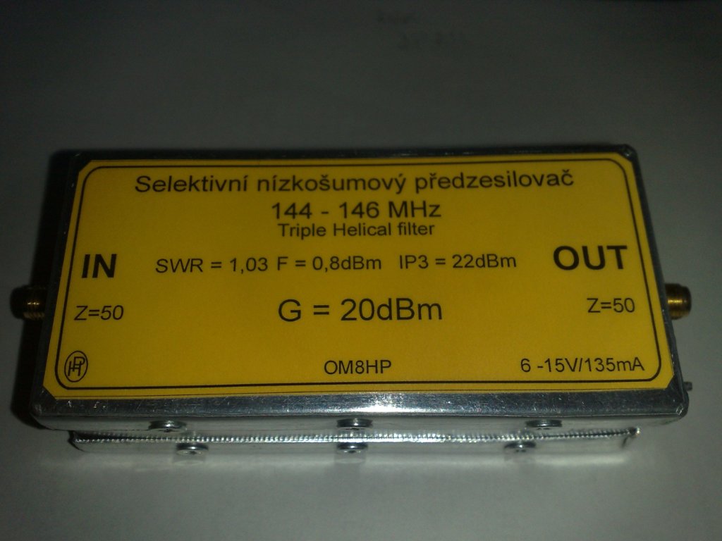 Selektivní předzesilovač Triple helical filter144-146MHz.jpg