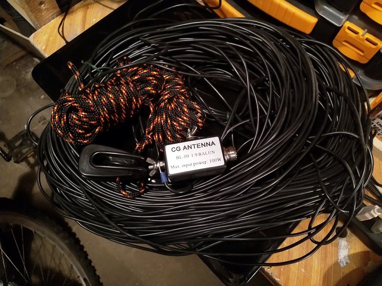 Long Wire Antenna CG BL-09 Balun 1:9 100W (unused). - 45 EUR
